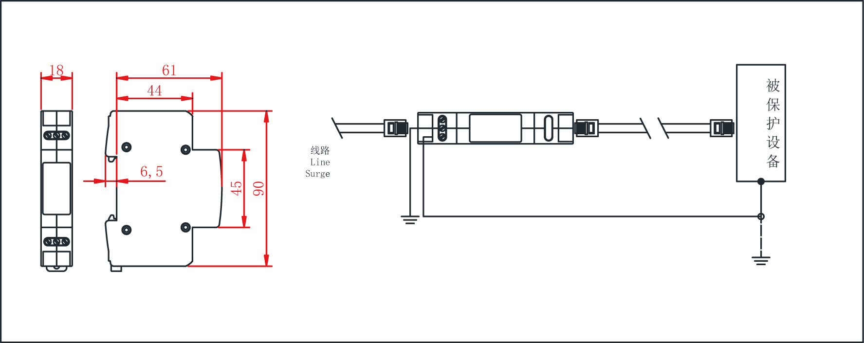 TK01 網(wǎng)絡(luò)，電話防雷器.png